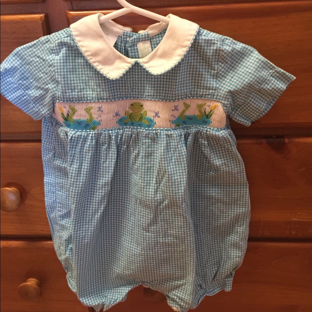 Vive La Fete gingham bubble size 6m
